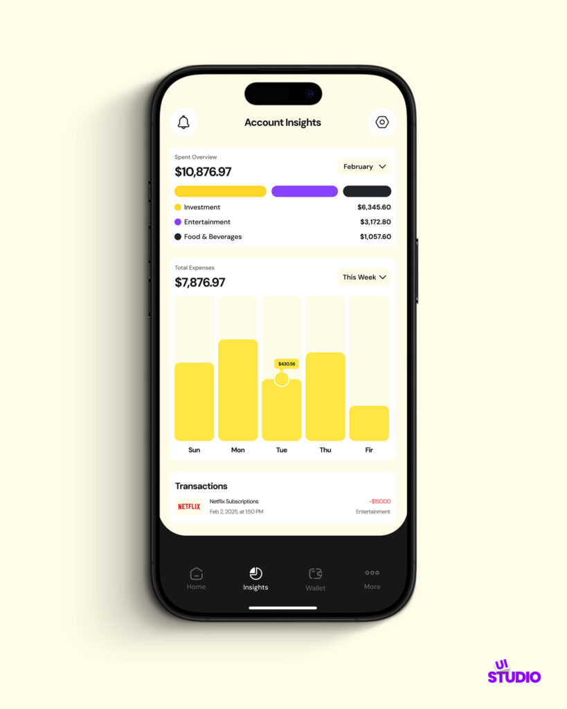 Finance Mobile App UI in Figma