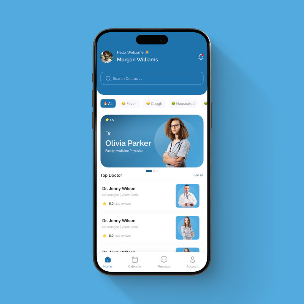Medical Appointment Mobile App: UI/UX Insights