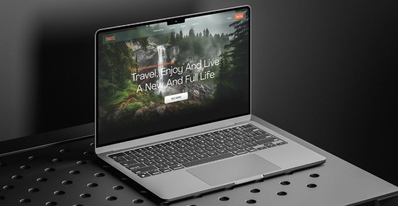 travel agency ui/ux design